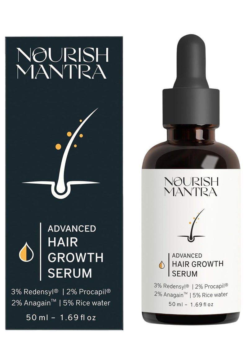 Nourish Mantra Advanced Hair Growth Serum  50ml - Image 1