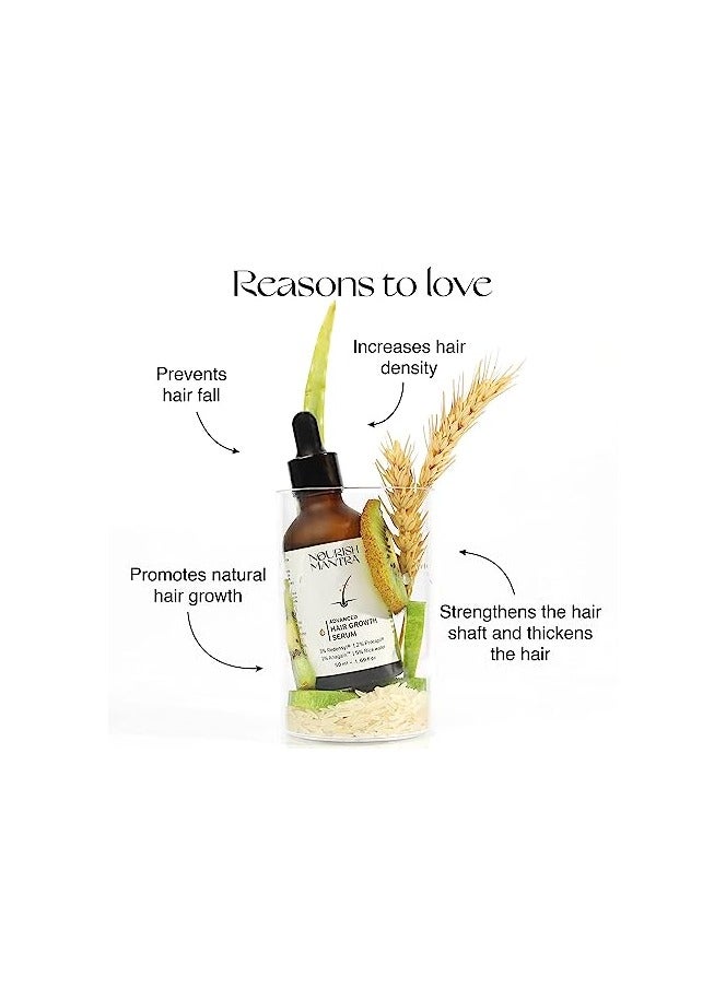 Nourish Mantra Advanced Hair Growth Serum  50ml - Image 4