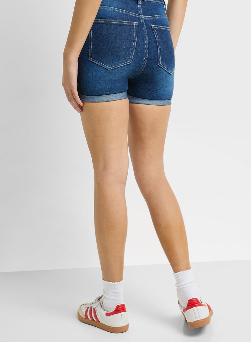Ginger Distressed Denim Shorts  - Image 3