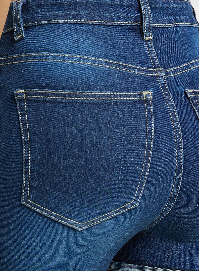 Ginger Distressed Denim Shorts  - Image 5