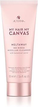 Alterna My Hair My Canvas Meltaway Micellar Cleaner No Rinse 1005ml Vegan Quick Dry Cream to Powder Cleaner Absorbs Oil and Sweat for Shower Clean Hair Peta Tested 1005ml - Image 1