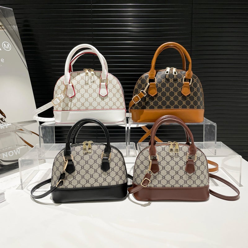 Vintage French Niche Shell Handbag Women'S Fashion Hong Kong Style High-End Shoulder Crossbody Women'S Bag - Image 3