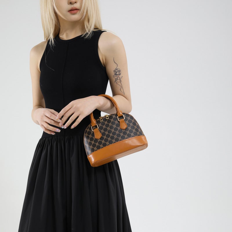Vintage French Niche Shell Handbag Women'S Fashion Hong Kong Style High-End Shoulder Crossbody Women'S Bag - Image 5