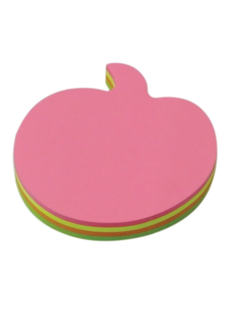 ROCO Die-Cut Self Stick Notes Pear Shape100 Notes
