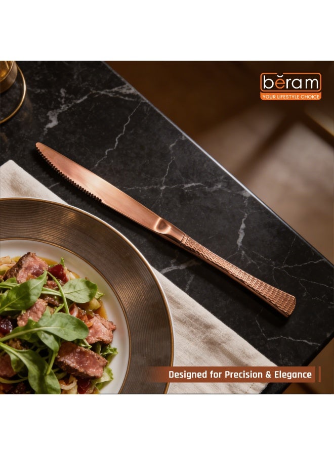 BERAM Sparkling Steel Mermaid 304 Cutlery Dinning Knife Stainless Steel, Flatware 18/10 Grade Kitchen Utensils Silverware with Engraved HandlesTableware For Home, Restaurants, Hotels - Image 5