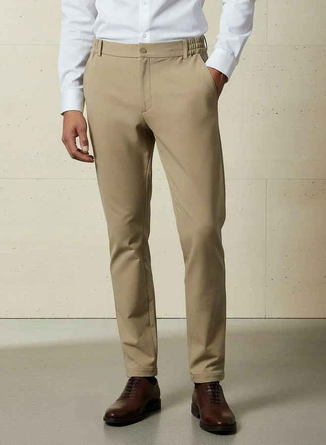 ايكونيك Iconic Men Slim Fit Trousers