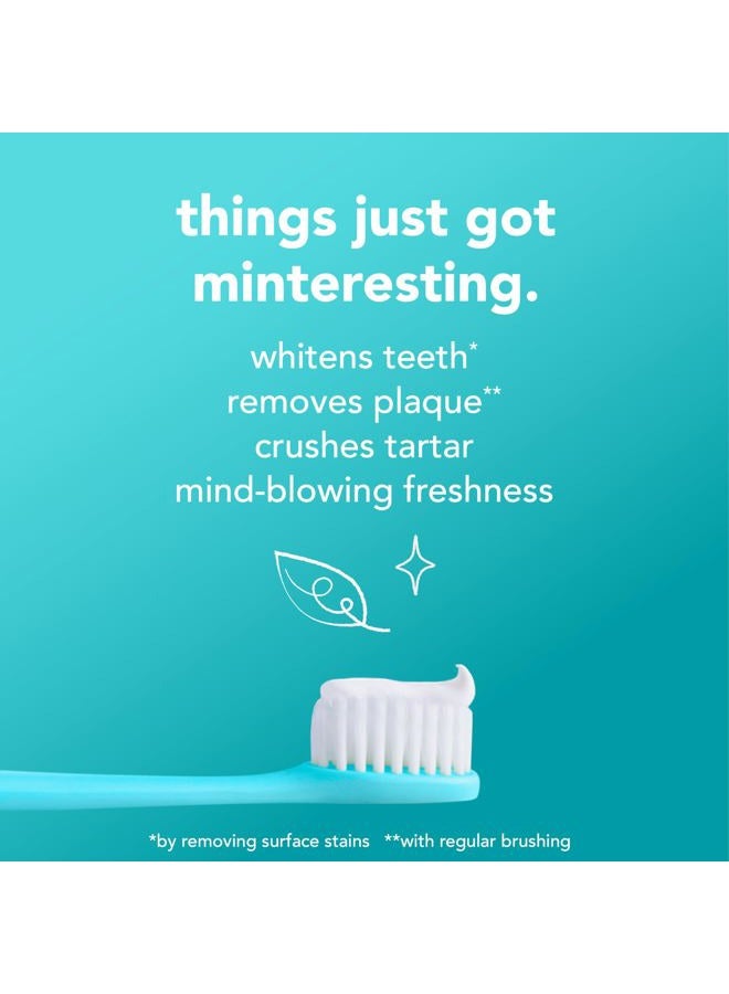 Hello Antiplaque and Whitening Fluoride Free Toothpaste, Whitening Toothpaste with Coconut Oil and Tea Tree Oil, Helps Whiten Teeth, Natural Peppermint, 3 Pack, 4.7 Oz Tubes - Image 5