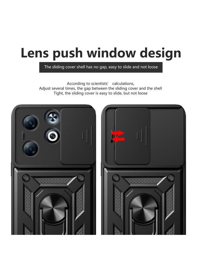 S-TOP Case For Infinix Smart 8 Plus / 8 Pro Sliding Camera Cover Design TPU+PC Phone Case - Image 4