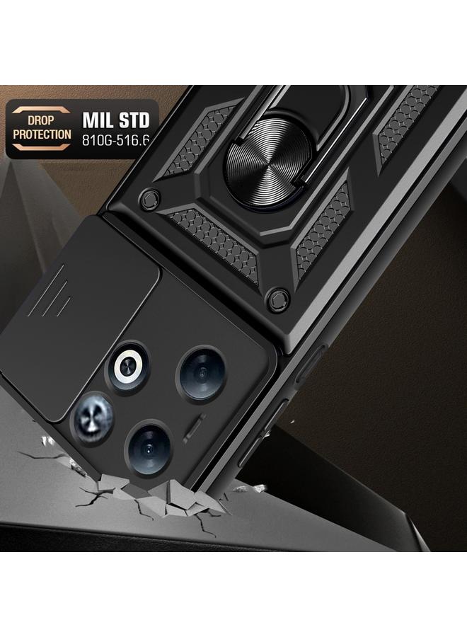 S-TOP Case For Infinix Smart 8 Plus / 8 Pro Sliding Camera Cover Design TPU+PC Phone Case - Image 5