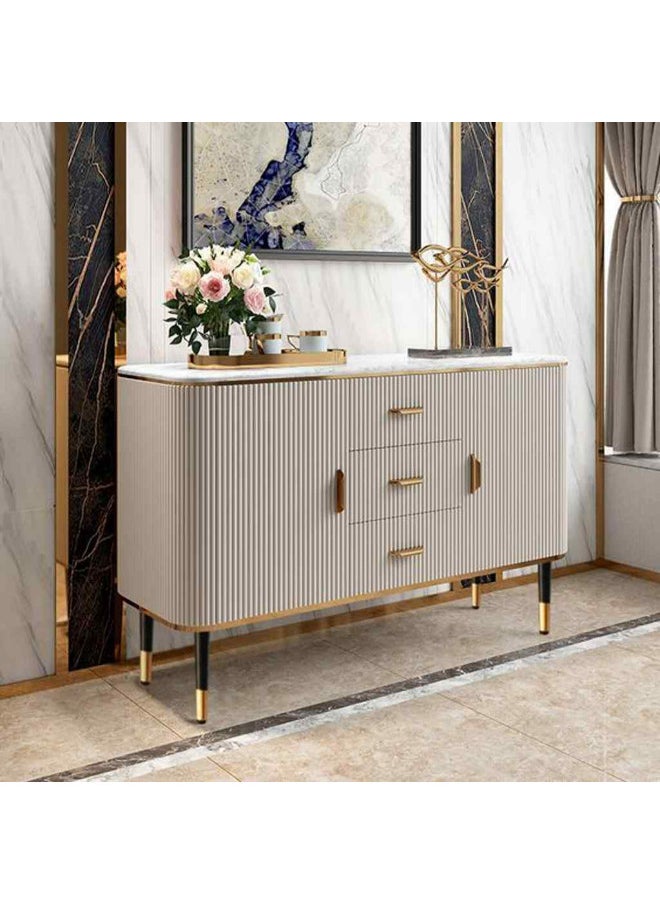 الهوم الهوم طاولة مدخل 90×40×200 سم - بيج - AL-503  - Image 1