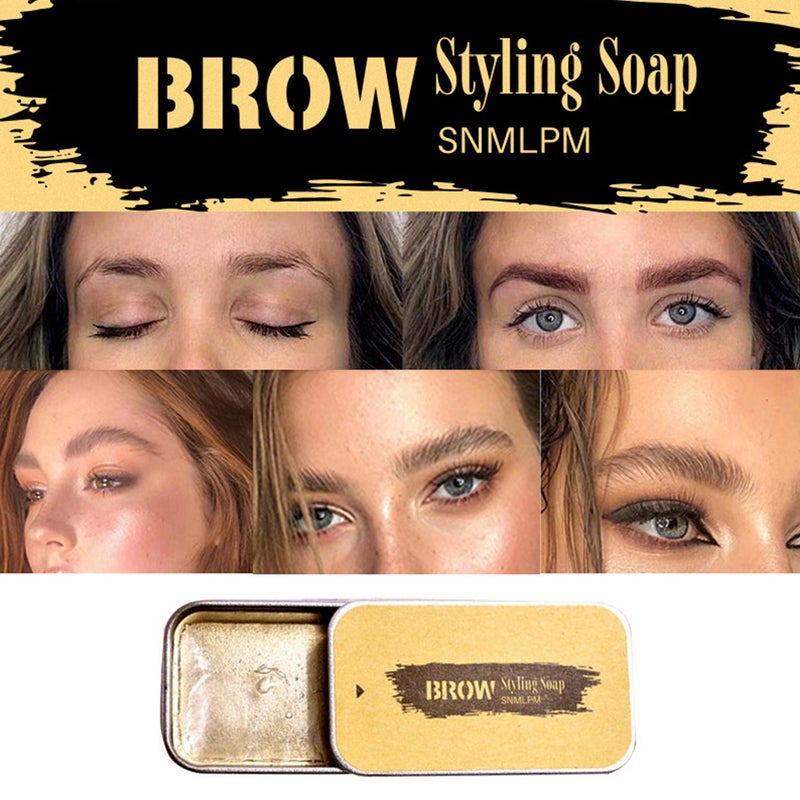 Brows Styling Soap Brows Kit Long Lasting Waterproof Eyebrow Setting Tint Gel Pomade Brows Makeup Gel - Image 4