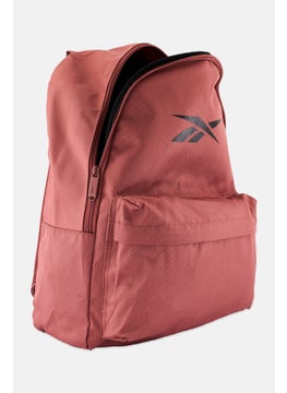 Reebok Women Brand Logo Backpack 42 H x 33 L x 11 W cm, Dark Mauve  - Image 3