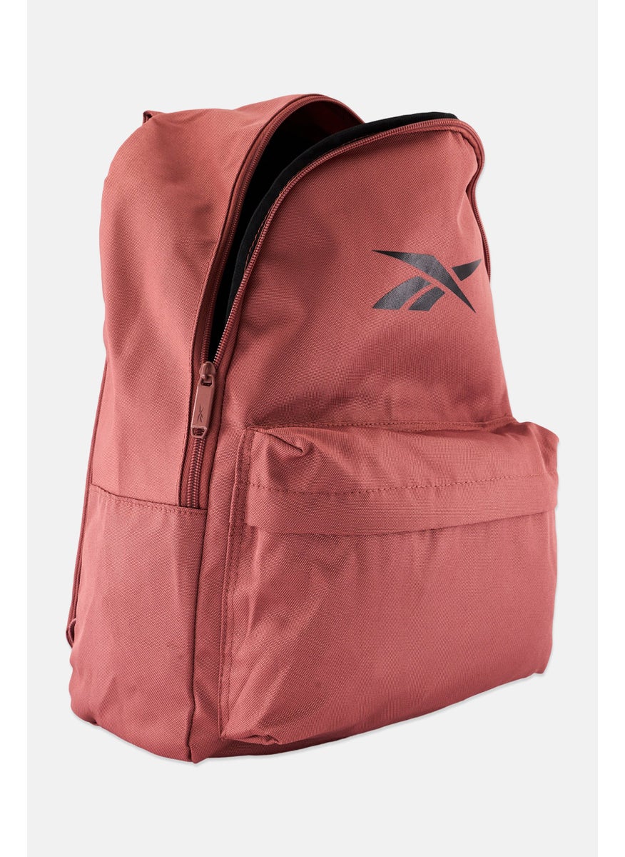 Reebok Women Brand Logo Backpack 42 H x 33 L x 11 W cm, Dark Mauve  - Image 3