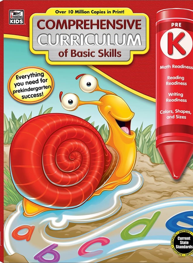 Thinking Kids Comprehensive Curriculum of Basic Skills, Grade Pk - Image 1