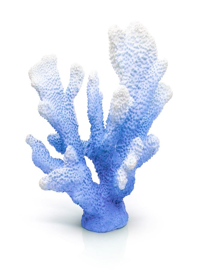 Accessoryway Santorini Blue Coral Reef Decor for Home -Faux Coral Reef Beach Centerpiece Room Table Decorations,Ocean Nautical Themed Party Decor & Beach Decorations for Home Bathroom -8.2" - Image 1