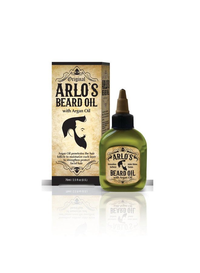 Arlo's Beard Oil with Argan Oil, 2.5 Fluid Ounce - Image 1