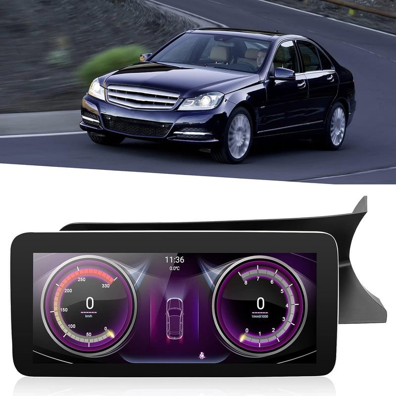 klarako 10.25in Navigator Display ABS+IPS Touch Screen Replacement for C?Class W204 S204 C204 2011?2012 LHD(PX6（4+64G）) - Image 2