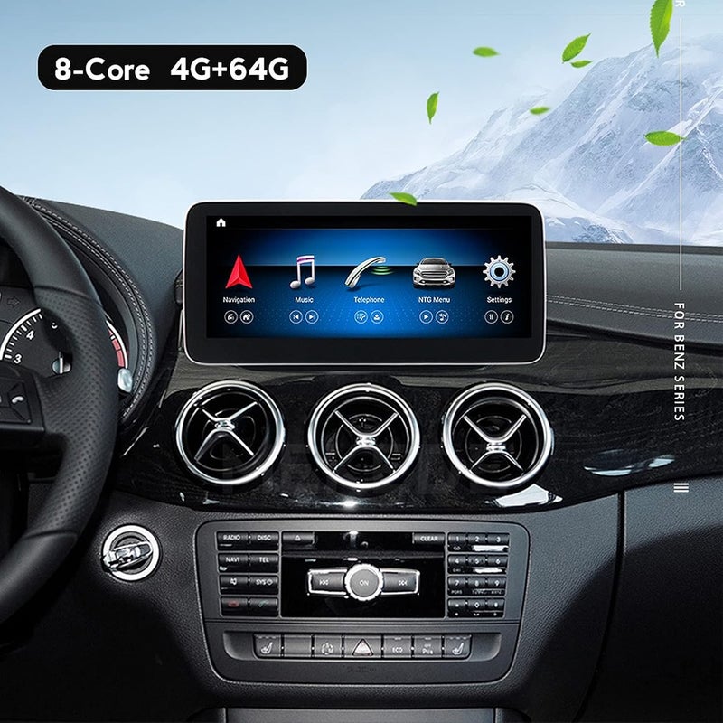 klarako 10.25in Navigator Display ABS+IPS Touch Screen Replacement for C?Class W204 S204 C204 2011?2012 LHD(PX6（4+64G）) - Image 3