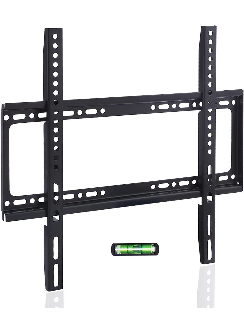 TV Wall Mounts Bracket for 26-65 Inch VESA 400 x 400mm and 35kg Loading Capacity Fixed Mounting Bracket for LED LCD OLED Flat Curved Screen TVs - Image 1