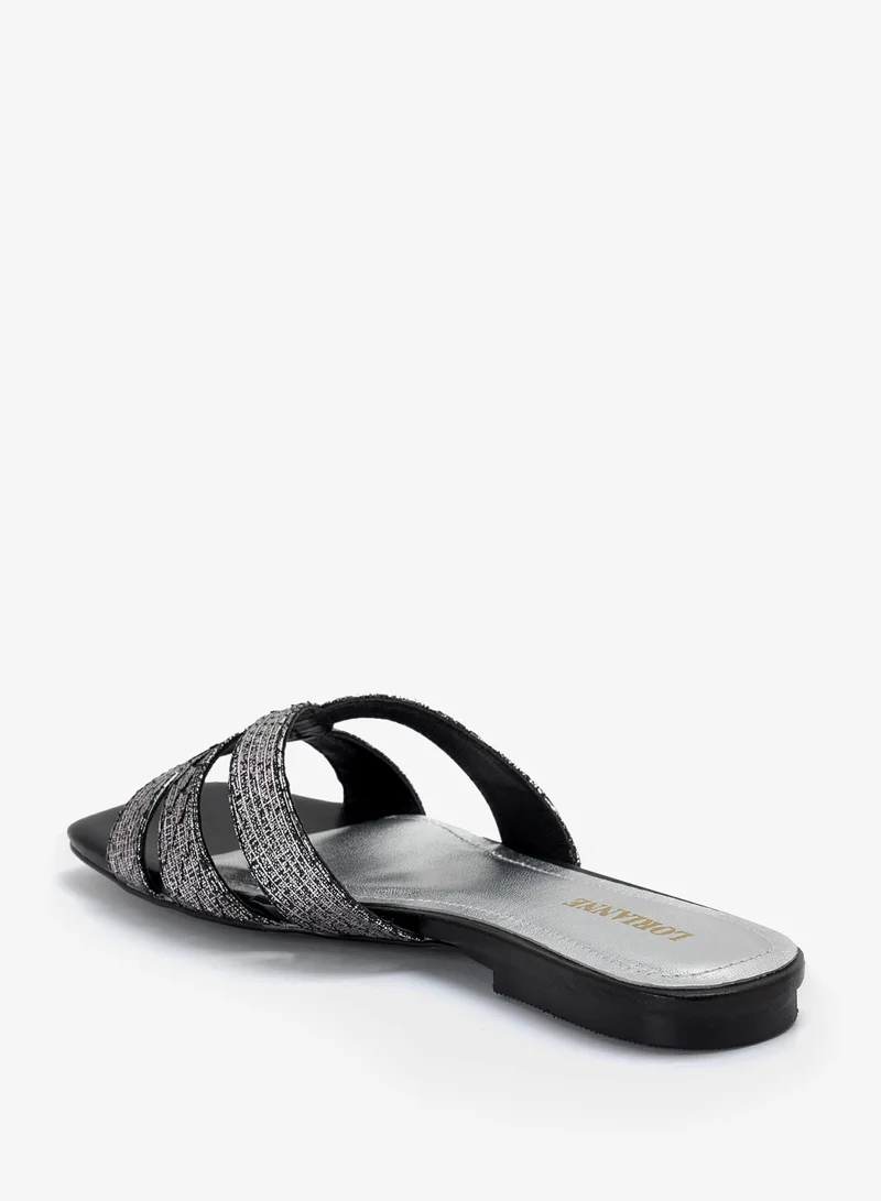 Lorianne Melina - leather slippers