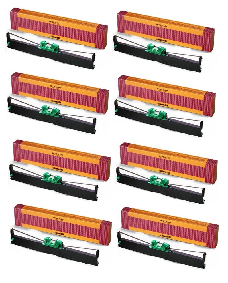 VAVIA خرطوشة شريط أوليفيتي PR2 DMP، PR2e PR2 سوداء (عبوة من 8) - Image 1