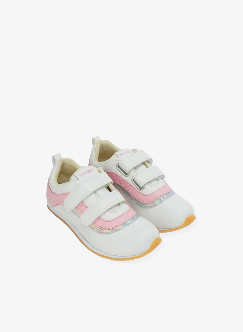 BOLD&KO Kids Amazana Velcro Sneakers