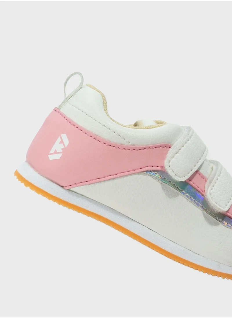 BOLD&KO Kids Amazana Velcro Sneakers