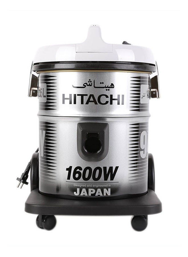 هيتاشي مكنسة كهربائية سعة 15 لتر 15 L 1600 W Cv-940Y البلاتين الرمادي - Image 1