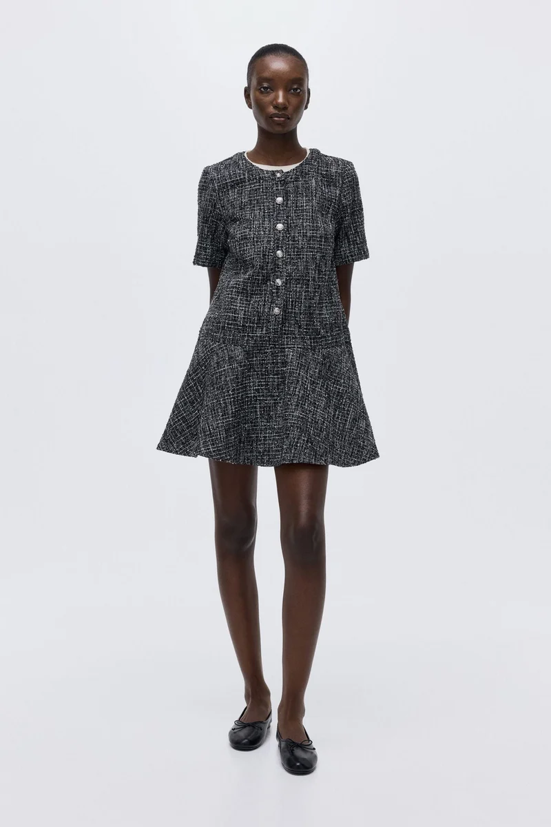 H&M Bouclé dress