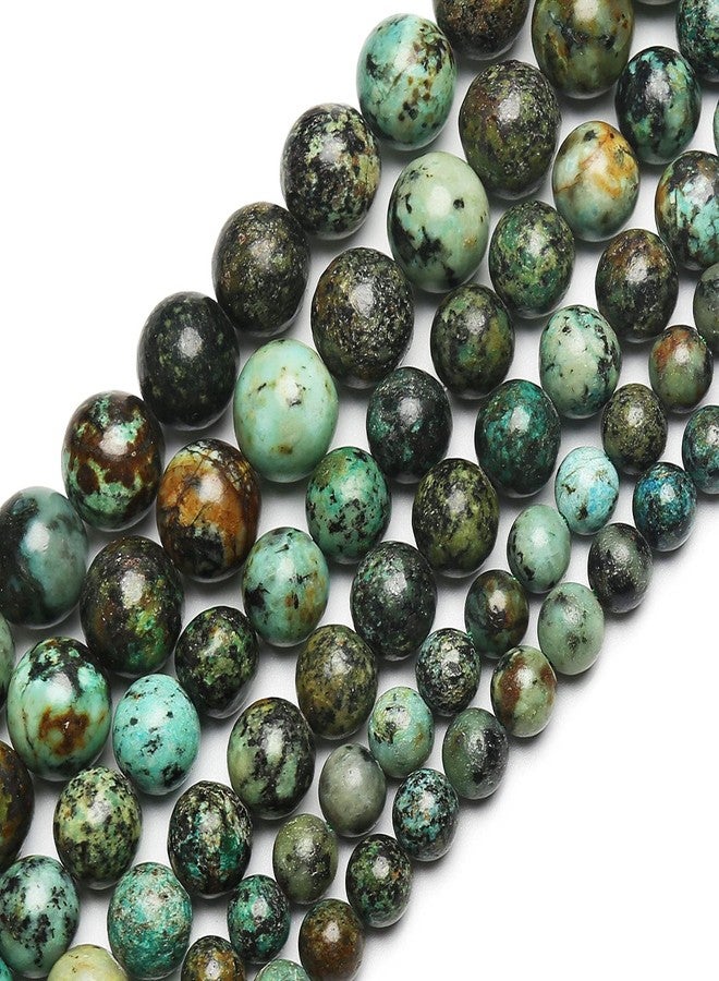 BONNY BOXX 70PCS Natural 8MM Healing Gemstone, African Turquoise Energy Stone Round Loose Beads, Semi-Precious Crystal Beads with Free Elastic String for Jewelry Making DIY - Image 2