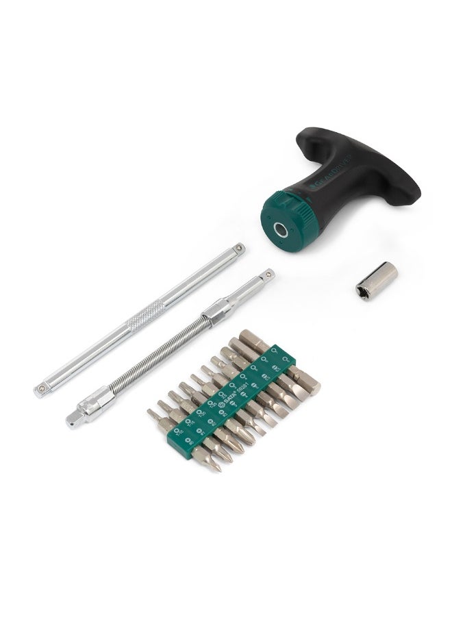 Sata SATA GL09341 24-Piece Ratcheting T-Handle Screwdriver Set  - Image 2
