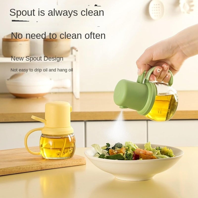 ATETO Oil Sprayer for Cooking Oil Dispenser Mister With Extended Nozzle Leak Proof Oil Sprayer for Air Fryer Pack of 1 - Image 4