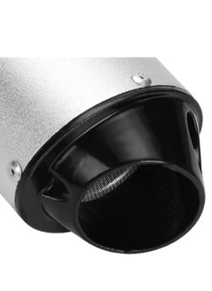 Excefore 28mm Exhaust Pipe Muffler Silencer Clamp and Gasket for 50cc 110 125cc Coolster Sport-B Taotao Chinese Dirt pit bike Venom ATVs Quad 4 Wheeler-Silver  - Image 5
