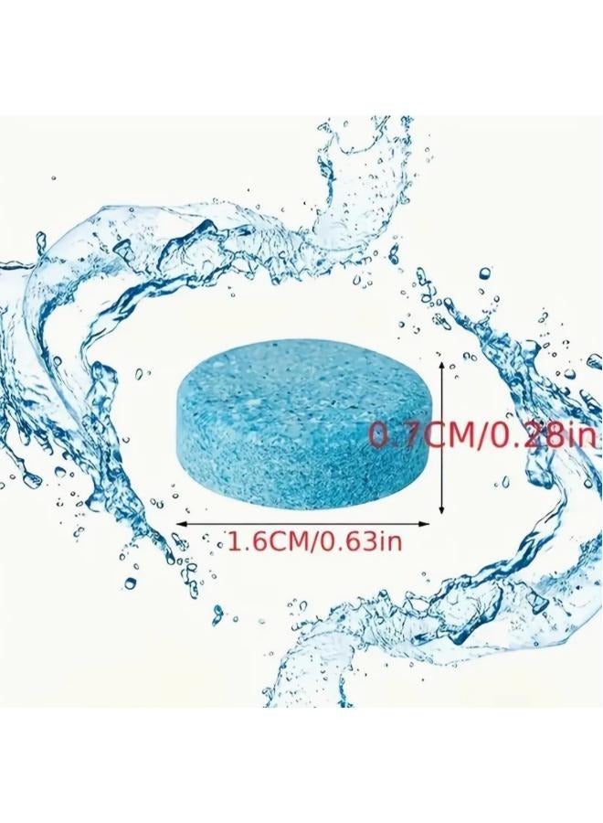 50 Pieces Windshield Washer Tablets Windshield Wiper Fluid Concentrated Glass Water Clean Tablets Solid Effervescent Window Washer Fluid - Image 2