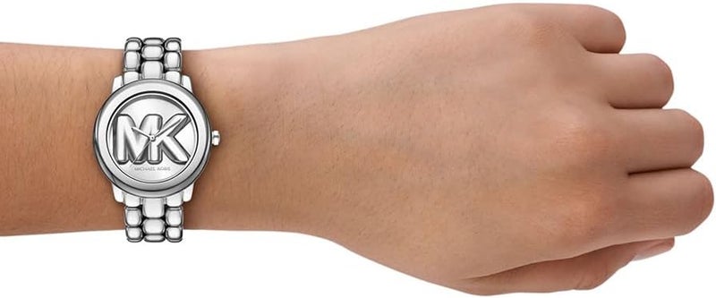 مايكل كورس Women Michael Kors Women's Phoebe Three-Hand Stainless Steel Watch - Model MK4963 - Image 4