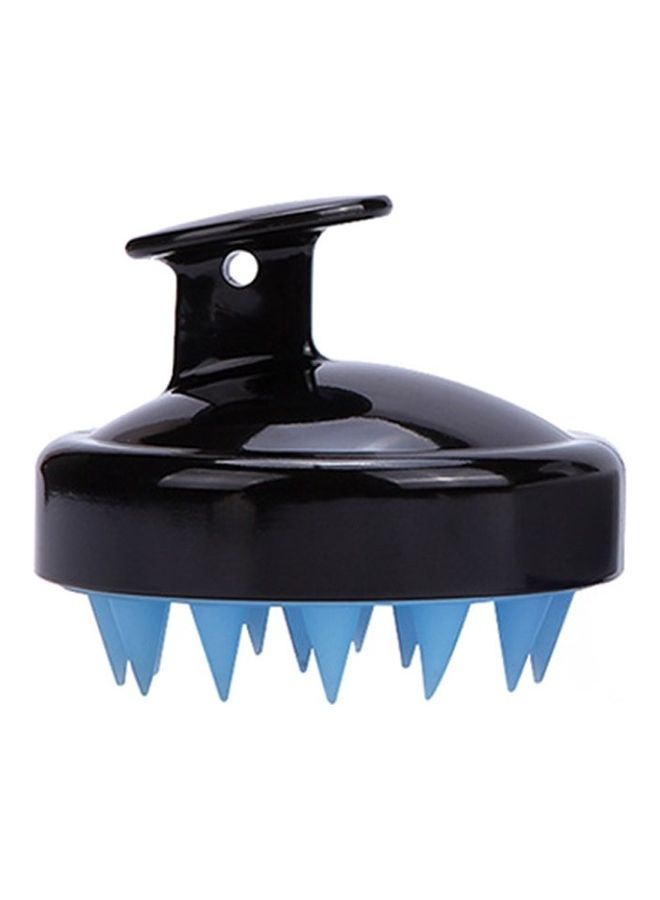 NIBEMINENT Soft Silicone Head Massager Comb Black 8x8x8cm - Image 1