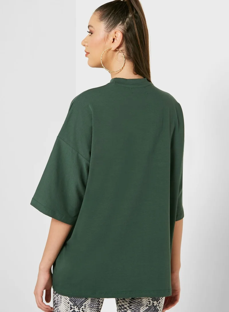 Missguided 2 Pack Oversized T-Shirt