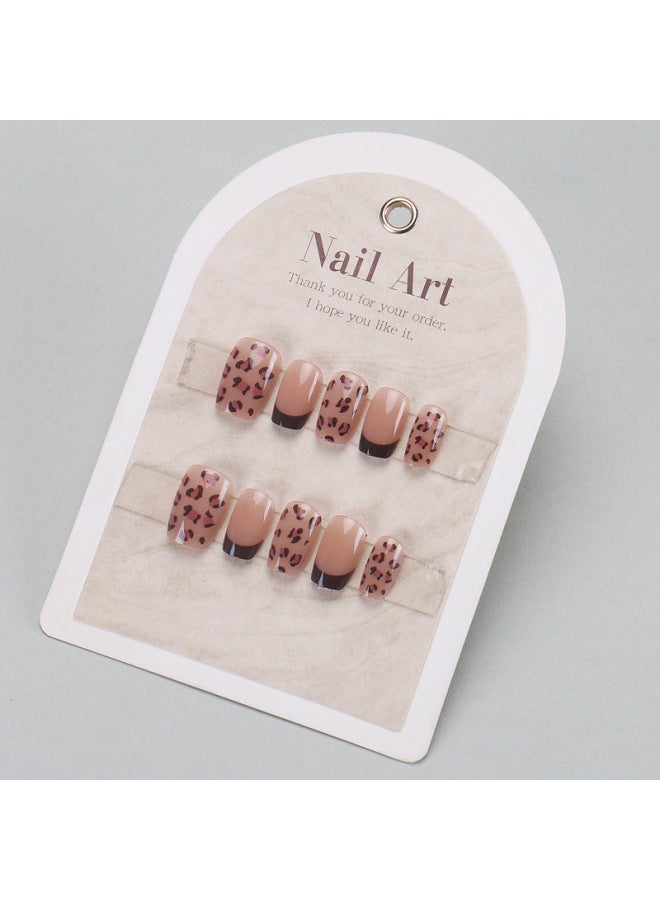 Spring And Summer Wear Nail Advanced Sense Little Red Book  Nail Patch Love Rhinestone Spice Girl Wear Fake Nail Patch