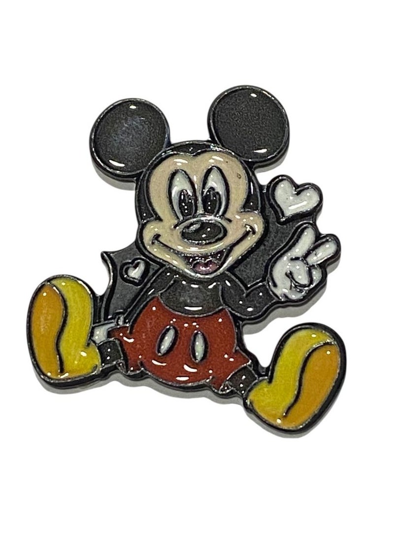 ميكي ماوس ملصق معدني - شعار ميكي ماوس