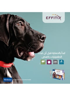 Virbac VIRBAC | Effitix Spot On solution For Medium Dog To control infestations of ticks, fleas, mosquitoes and sandflies (10-20 kg) | 1 Doses  - Image 3