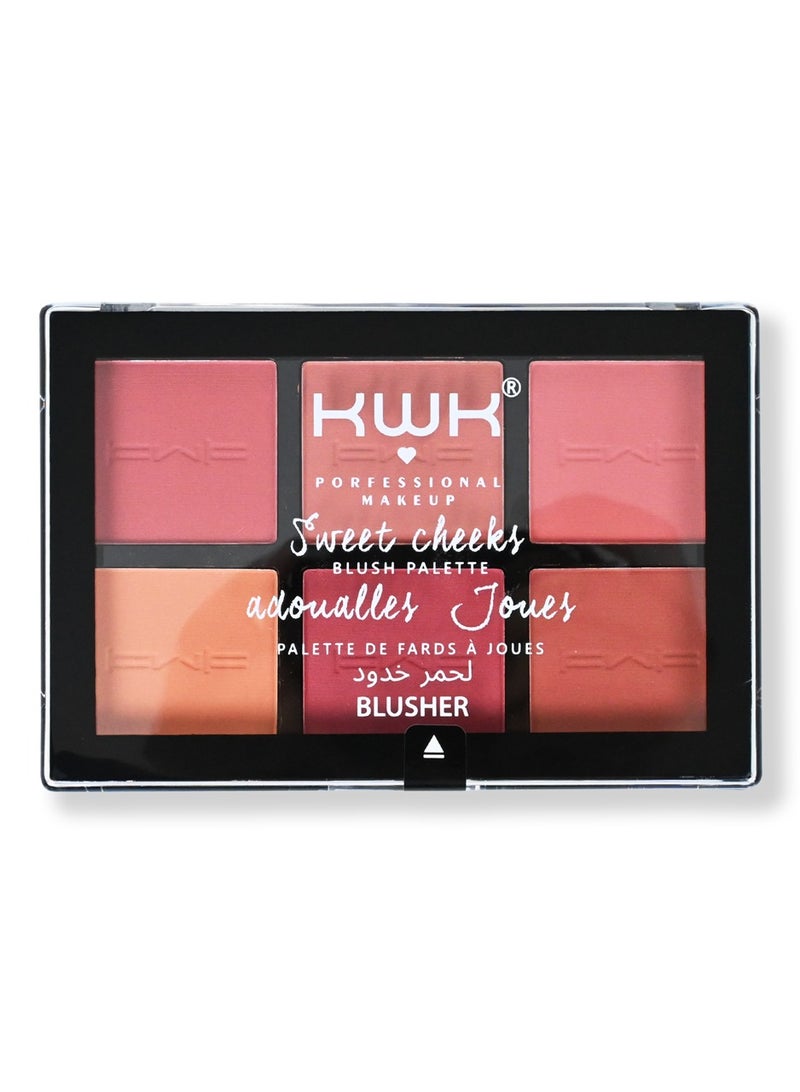 كيه دابليو كيه باليت احمر خدود ثباب يدوم طويلا - Image 1