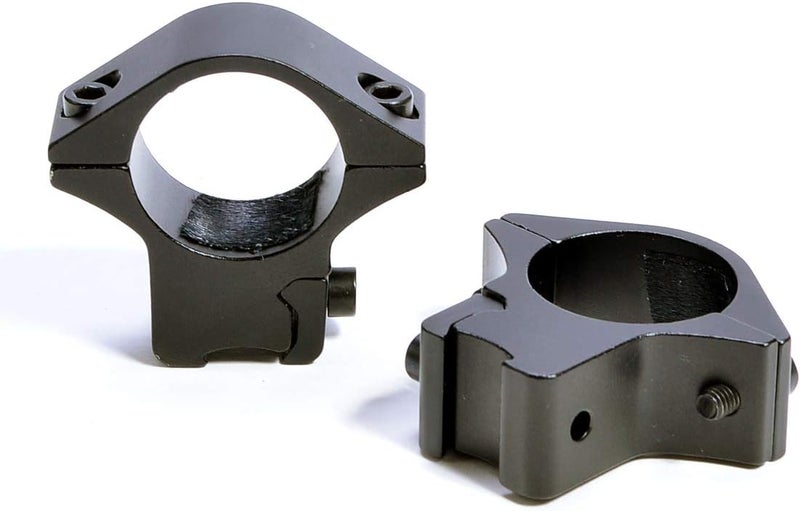 1 Inch Medium Height Scope Ring Set for 10/22 597 3/8 Inch Dovetail Rail Base
