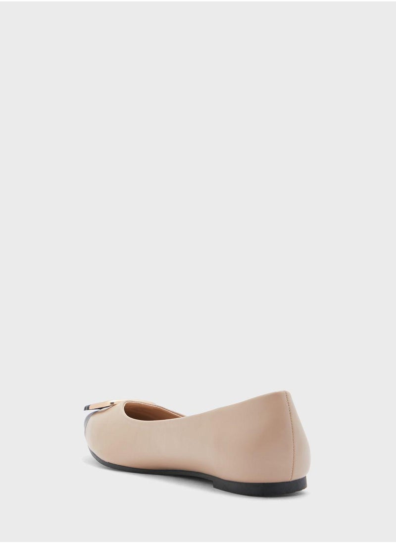 Celeste - Pointed Toe Ballerinas - Image 1