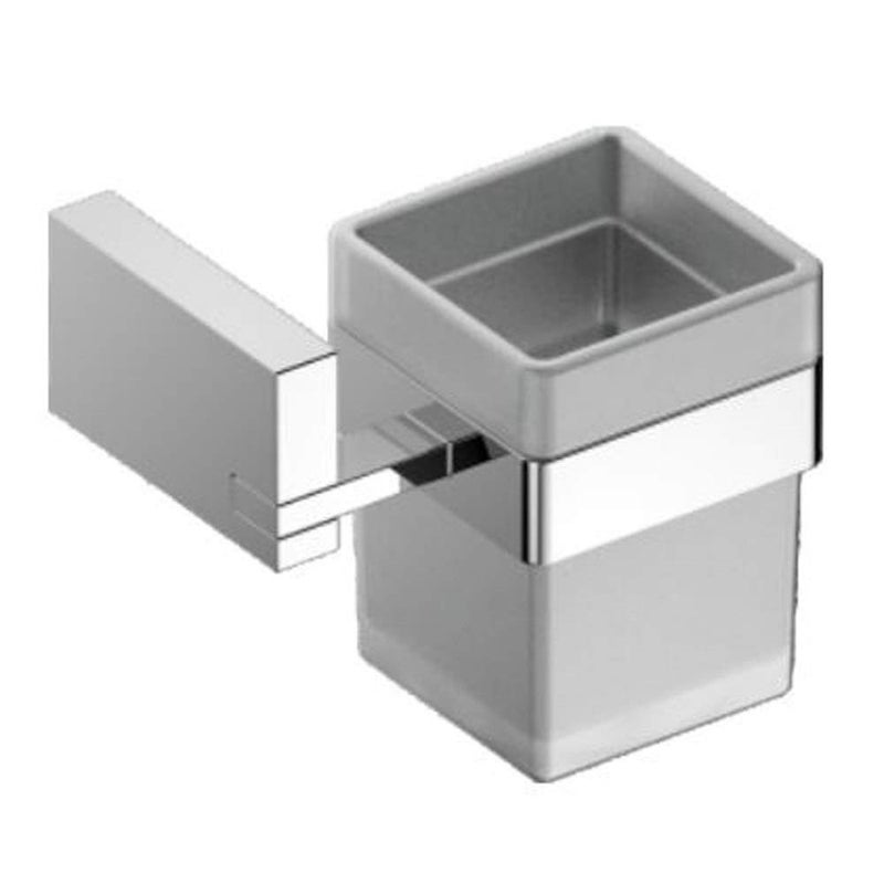 Silverline Silverline SG 1808 Glass Tumbler Holder Chrome Finish Pack of 7  - Image 2