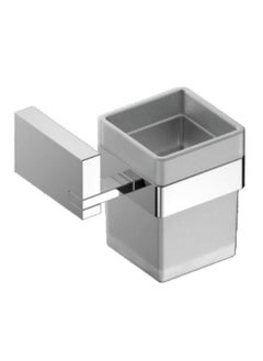 Silverline Silverline SG 1808 Glass Tumbler Holder Chrome Finish Pack of 7  - Image 1