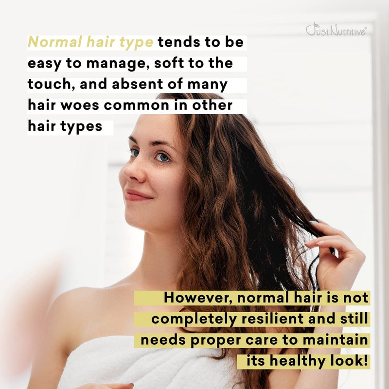 Just Nutritive Normal Hair Shampoo | Best Shampoo for Normal Hair Types | Leaves Hair Fresh & Great - Image 3
