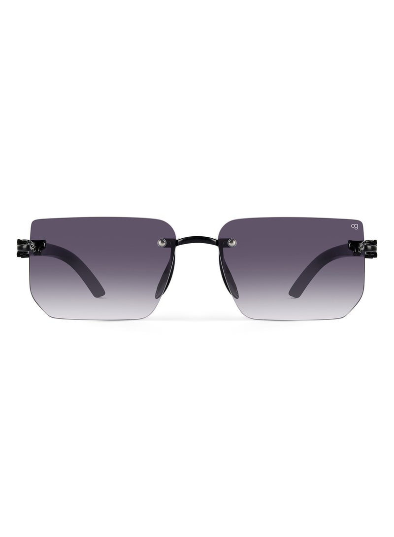Woggles Unisex UV Protection Rectangle Sunglasses |Rimless Sunglasses - Image 5