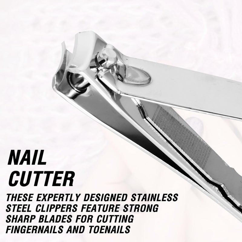 Blume Nail Clipper/Nipper/Cutter for Fingernail, Toenails and Thick Nails, Sharp and Durable Nail Clippers for Baby, Kids, Adults, Men, Women, Stainless Steel (Small) - Image 3
