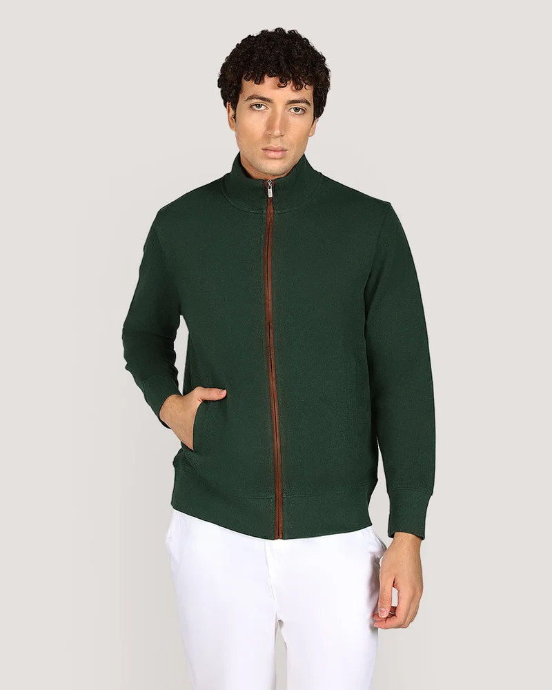 GANT Sacker Rib Full Zip Cardigan