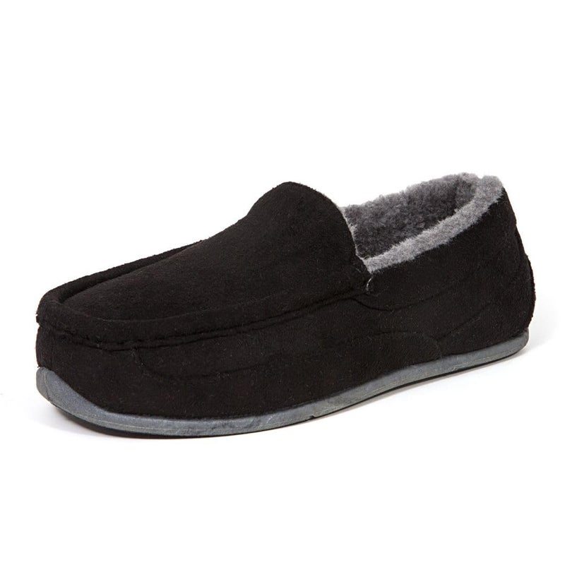 Deer Stags Kids' Lil Spun Slipper in Black / 5 Big Kid - Image 1